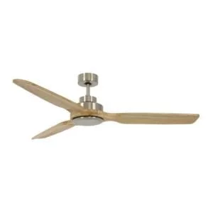 Ανεμιστήρας Οροφής Shoalhaven Brushed Chrome/Ashwood NL- Lucci Air - Beacon