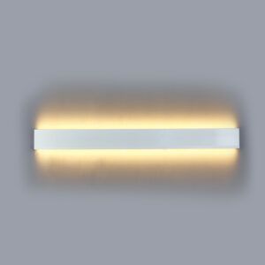InLight Επιτοίχιο φωτιστικό LED 16W 3000K από χρώμιο μέταλλο D:80cm (43013-CH)