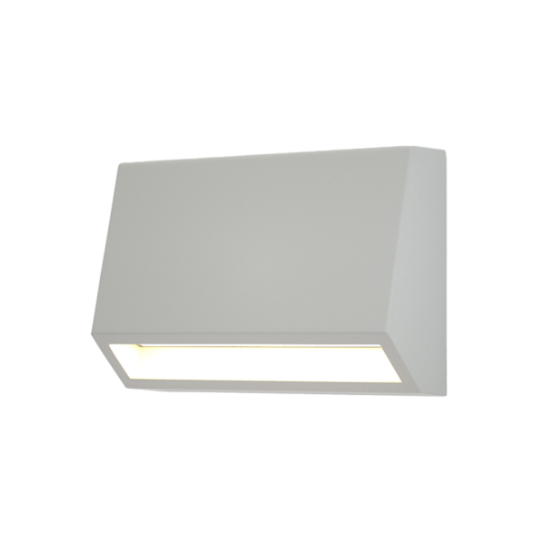 it-Lighting Blue LED 3W 3CCT Outdoor Wall Lamp Grey D:10cmx7cm (80202130)