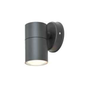 it-Lighting Eklutna 1xGU10 Outdoor Wall Lamp Anthracite D:11.3cmx11.3cm (80200544)