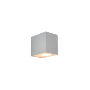 it-Lighting Norman 1xGU10 Outdoor Up or Down Wall Lamp Grey D:8cmx7cm (80200434)