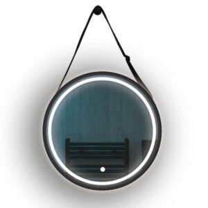 ΚΑΘΡΕΠΤΗΣ ΣΤΡΟΓΓΥΛΟΣ TOUCH LED ΜΕ ΜΑΥΡΟ ΣΤΗΡΙΓΜΑ LED 20W 1680lm 3CCT (3500-4000-6500K) Φ600mm ΜΑΥΡΟΣ ARTE ILLUMINA MIRO