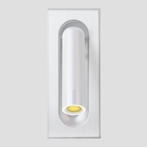 ΑΠΛΙΚΑ ΤΟΙΧΟΥ ΑΛΟΥΜΙΝΙΟΥ ΧΩΝΕΥΤΗ LED 3W 3000Κ Α170 ΛΕΥΚΗ ARTE ILLUMINA