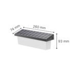5W 3000K/6000K Solar Outdoor Light in Black Color (80204310S)