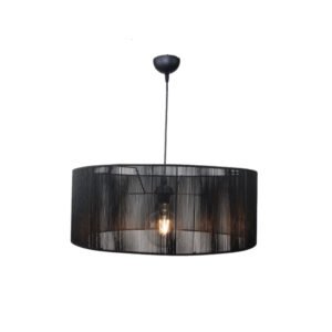 Inlight Κρεμαστό φωτιστικό με καπέλο απο ίνα 1xE27 D:60cm (4056-A)