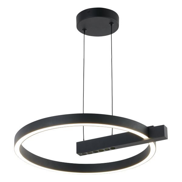 ΚΡΕΜΑΣΤΟ ΦΩΤΙΣΤΙΚΟ LED 24W 3000K ΜΑΥΡΟ ΚΡΕΜΑΣΤΟ ΦΩΤΙΣΤΙΚΟ LED 24W 3000K ΜΑΥΡΟ