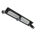 ΠΛΑΦΟΝΙΕΡΑ 13W 3000K+GU10 ΜΑΥΡΟ