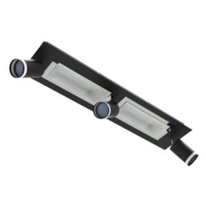 ΠΛΑΦΟΝΙΕΡΑ 13W 3000K+GU10 ΜΑΥΡΟ