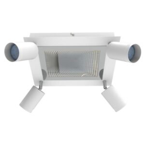 ΠΛΑΦΟΝΙΕΡΑ 9W 3000K+GU10 ΛΕΥΚΟ