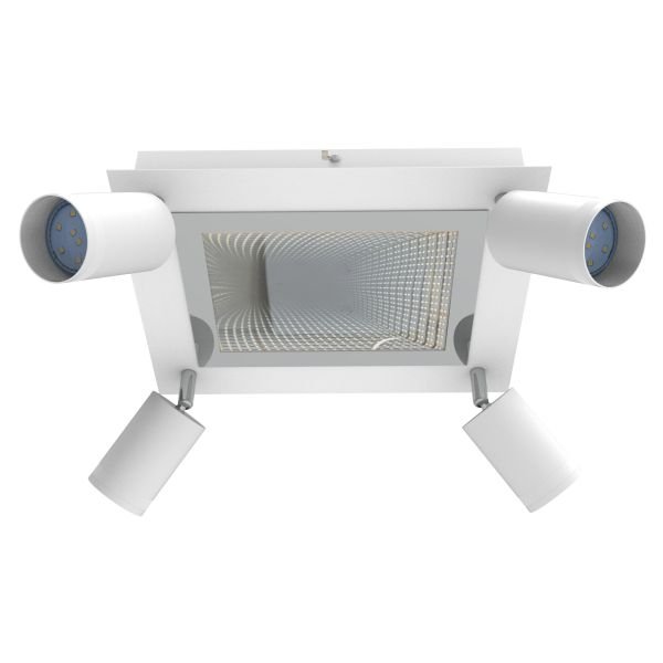 ΠΛΑΦΟΝΙΕΡΑ 9W 3000K+GU10 ΛΕΥΚΟ ΠΛΑΦΟΝΙΕΡΑ 9W 3000K+GU10 ΛΕΥΚΟ