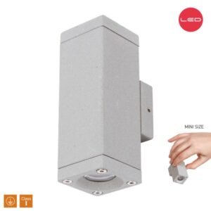 ΑΠΛΙΚΑ ΤΟΙΧΟΥ LED 2X1W 3000K