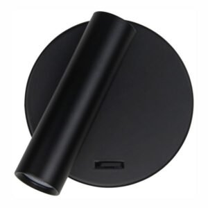 ΑΠΛΙΚΑ ΚΡΕΒΑΤΙΟΥ LED ΡΥΘΜΙΖΟΜΕΝΗ ΜΑΥΡΗ 3W