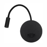 ΑΠΛΙΚΑ ΚΡΕΒΑΤΙΟΥ LED ΡΥΘΜΙΖΟΜΕΝΗ ΜΑΥΡΗ 3W