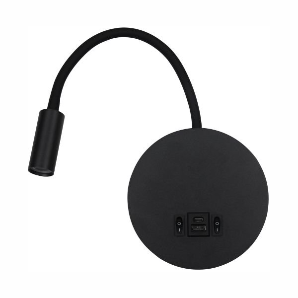 ΑΠΛΙΚΑ ΚΡΕΒΑΤΙΟΥ LED ΡΥΘΜΙΖΟΜΕΝΗ ΜΑΥΡΗ 3W ΑΠΛΙΚΑ ΚΡΕΒΑΤΙΟΥ LED ΡΥΘΜΙΖΟΜΕΝΗ ΜΑΥΡΗ 3W