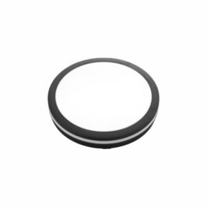 ΠΛΑΦΟΝΙΕΡΑ ΟΡΟΦΗΣ LED 18W CCT ΜΑΥΡΗ ΣΤΡΟΓΓΥΛΗ ΣΤΕΓΑΝΗ