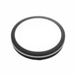 ΠΛΑΦΟΝΙΕΡΑ ΟΡΟΦΗΣ LED 24W CCT ΜΑΥΡΗ ΣΤΡΟΓΓΥΛΗ ΣΤΕΓΑΝΗ