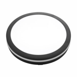 ΠΛΑΦΟΝΙΕΡΑ ΟΡΟΦΗΣ LED 50W CCT ΜΑΥΡΗ ΣΤΡΟΓΓΥΛΗ ΣΤΕΓΑΝΗ