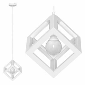 ΚΡΕΜΑΣΤΟ ΓΥΨΙΝΟ Ε27 18W ΤΕΤΡΑΓΩΝΟ