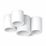 ΓΥΨΙΝΟ ΣΠΟΤ ΟΡΟΦΗΣ  ΣΤΡΟΓΓΥΛΟ ΠΕΝΤΑΦΩΤΟ  GU10