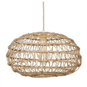 InLight Κρεμαστό Φωτιστικό από σχοινί 1xE27 D:45cm (4041-B)
