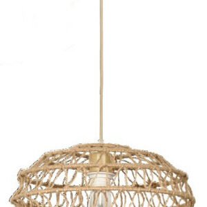 InLight Κρεμαστό Φωτιστικό από σχοινί 1xE27 D:35cm (4041-C)