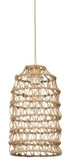 InLight Κρεμαστό Φωτιστικό από σχοινί 1xE27 D:20cm (4048-C)