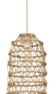 InLight Κρεμαστό Φωτιστικό από σχοινί 1xE27 D:20cm (4048-C)