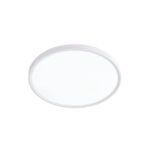 Inlight Πλαφονιέρα οροφής LED 40W 3CCT (by switch on base) σε λευκή απόχρωση D:50x2
