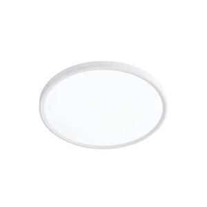 Inlight Πλαφονιέρα οροφής LED 40W 3CCT (by switch on base) σε λευκή απόχρωση D:50x2