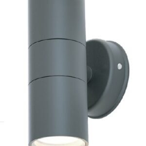 it-Lighting Ouachita 2xGU10 Outdoor Up-Down Wall Lamp Anthracite D15.2cmx11.3cm (80200644)