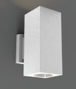 it-Lighting Palmyra E27 Outdoor Wall Lamp with Up and Down light White (80203924)
