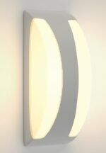 InLight Wildwood - E27 Outdoor Wall Lamp in Grey Color (80203634)