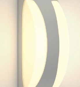 InLight Wildwood - E27 Outdoor Wall Lamp in Grey Color (80203634)