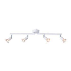 ΣΠΟΤ ΚΙΝΗΤΟ ΜΕΤΑΛΛΟ 4ΦΩΤΟ 3XGU10 Max 7W 600X80X125mm ΛΕΥΚΟ ARTE ILLUMINA VORRAS
