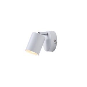 ΣΠΟΤ ΜΕΤΑΛΛΟ 1XGU10 Max 7W 135X95mm ΛΕΥΚΟ ARTE ILLUMINA OLYMP